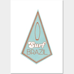 Surf Brazil Posters and Art